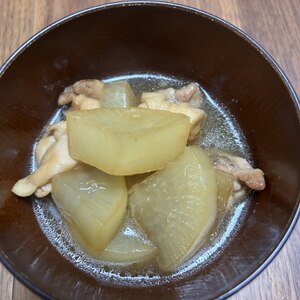 子供が大好き！鶏肉と大根の煮物withゆで卵♪